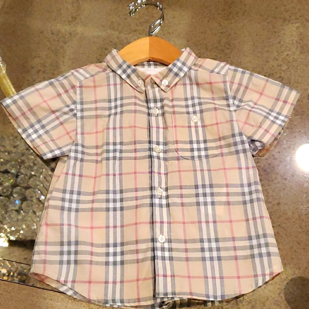 Burberry boys shirt